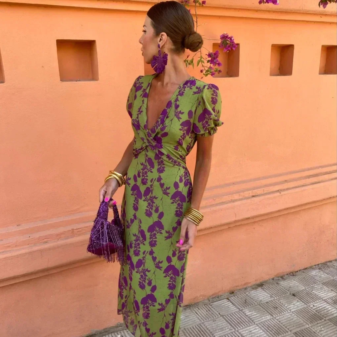 Valentine – Robe d'Été Colorée