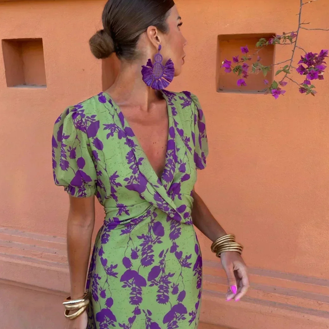 Valentine – Robe d'Été Colorée