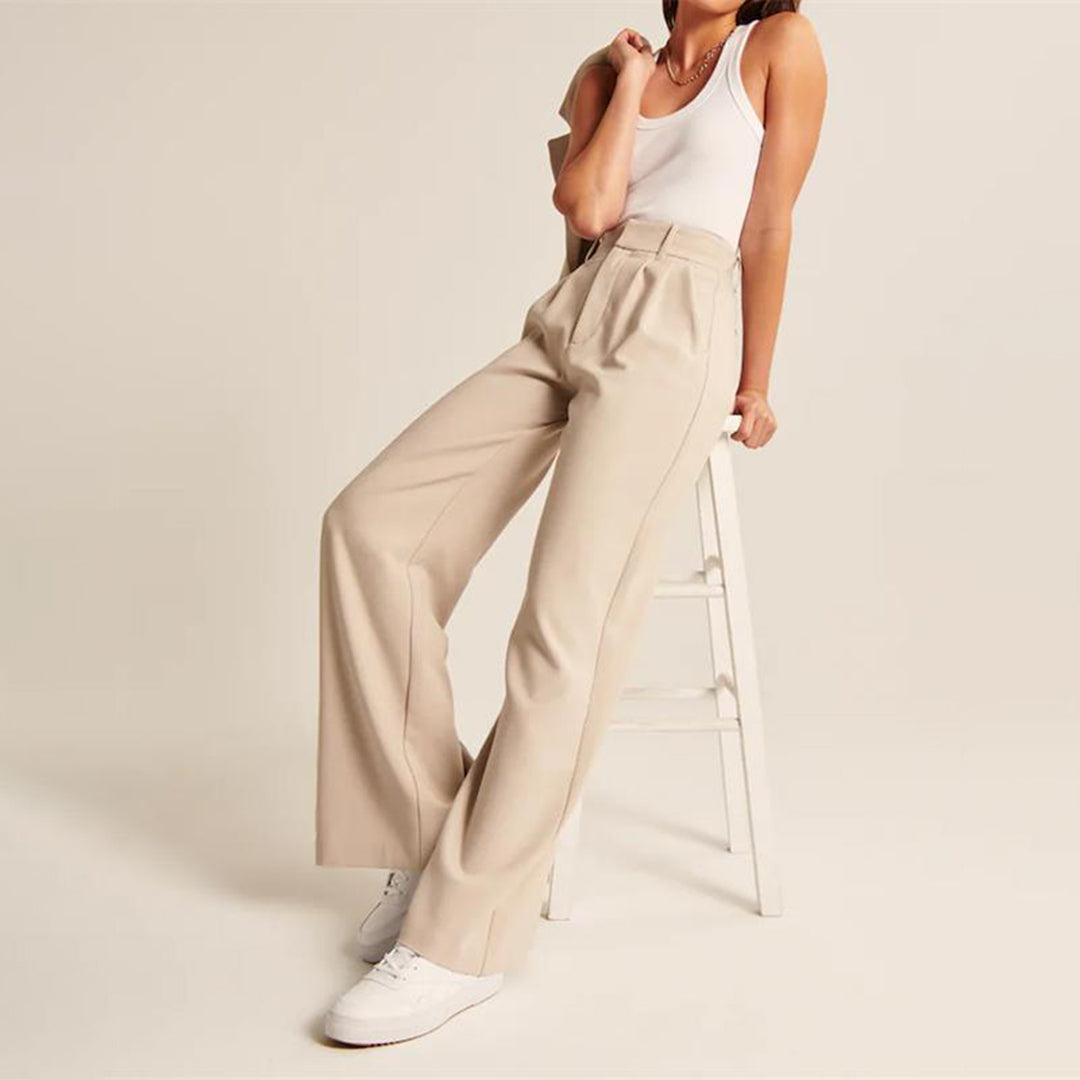 Celina – Pantalon Taille Haute