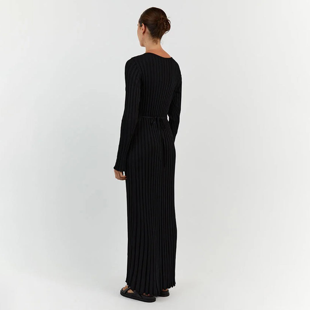 Nola – Robe Maxi Tricotée