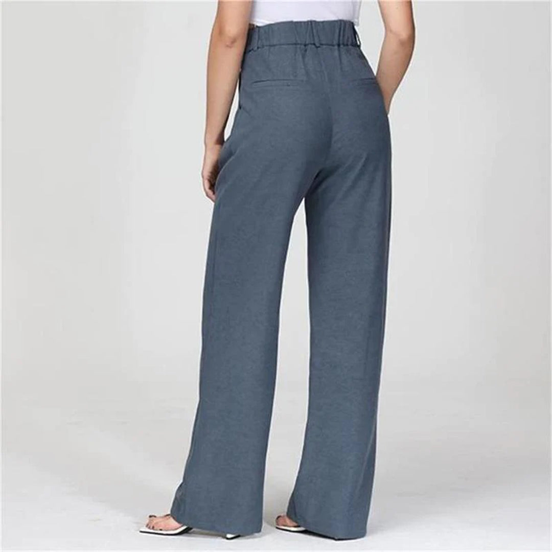 Celina – Pantalon Taille Haute