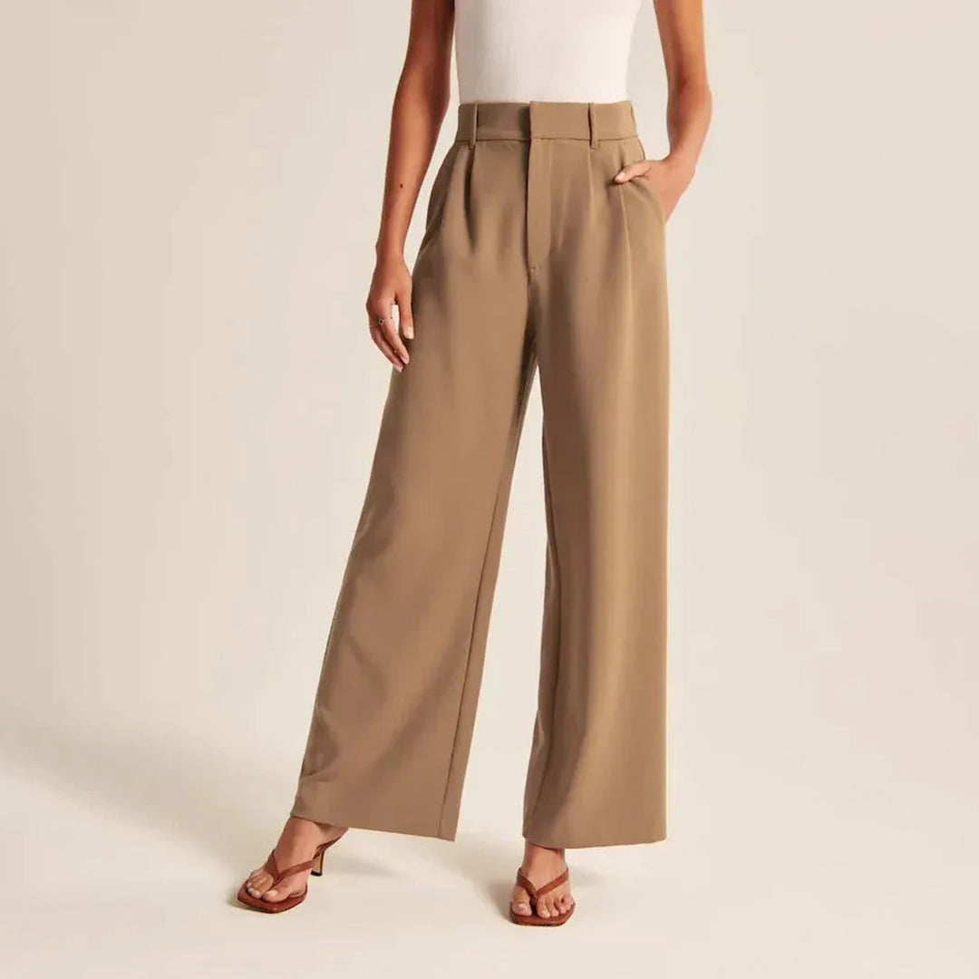Celina – Pantalon Taille Haute