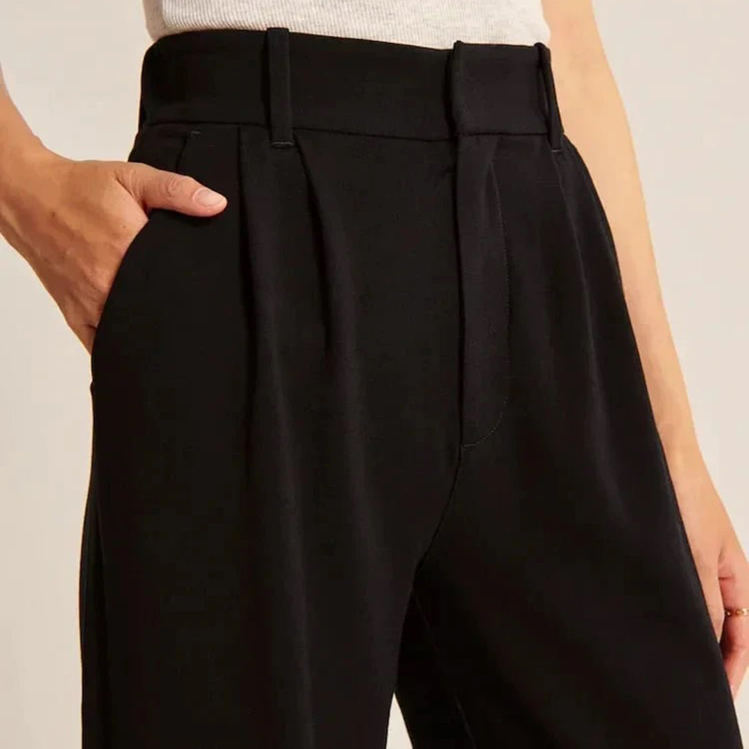 Celina – Pantalon Taille Haute