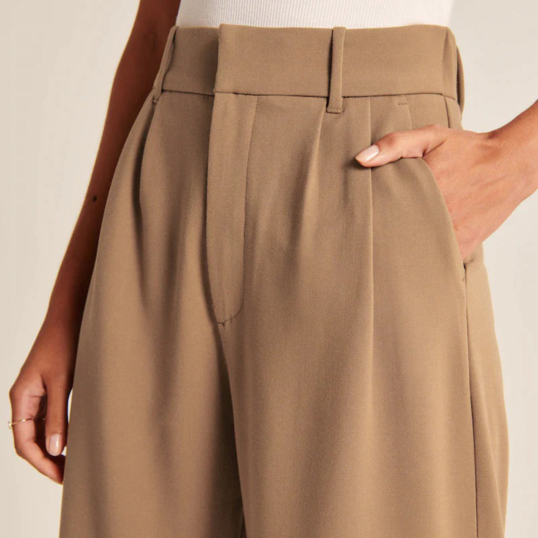 Celina – Pantalon Taille Haute