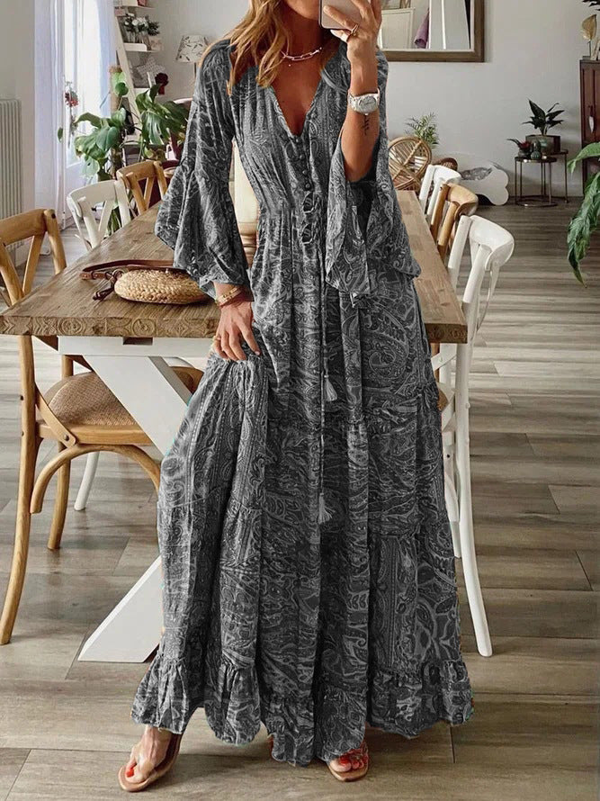 Agathe – Robe Longue Bohème