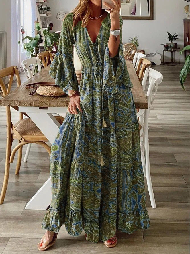 Agathe – Robe Longue Bohème