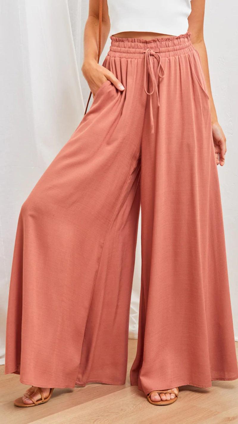 Annette – Pantalon Ample Élégant