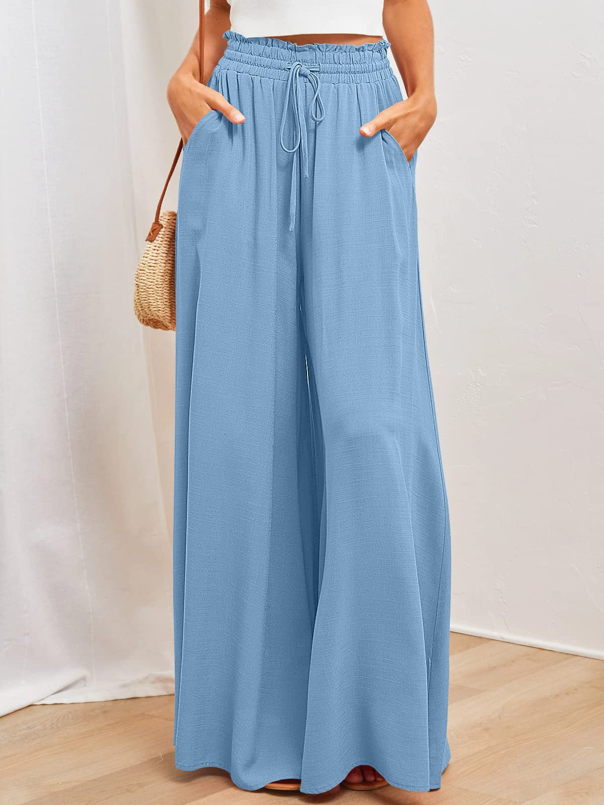 Annette – Pantalon Ample Élégant
