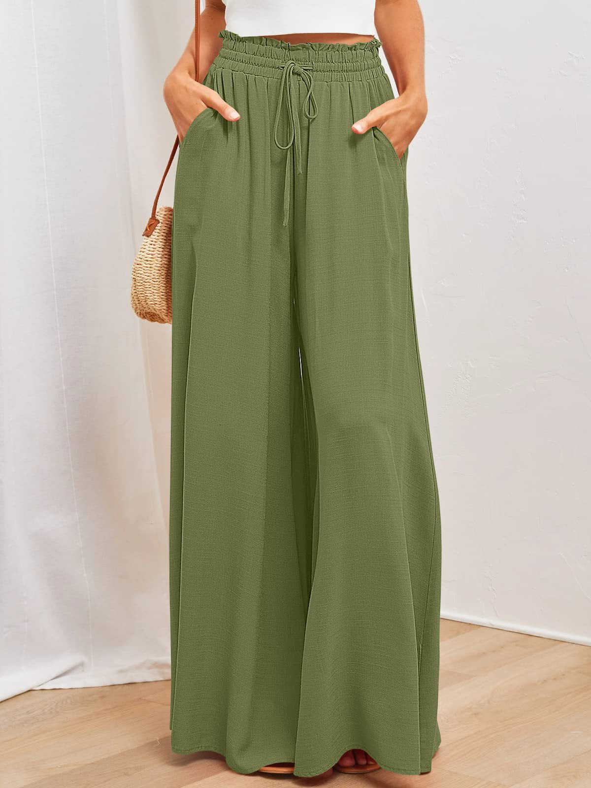 Annette – Pantalon Ample Élégant