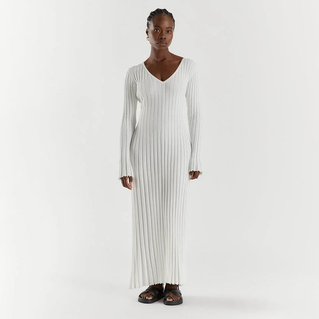 Nola – Robe Maxi Tricotée