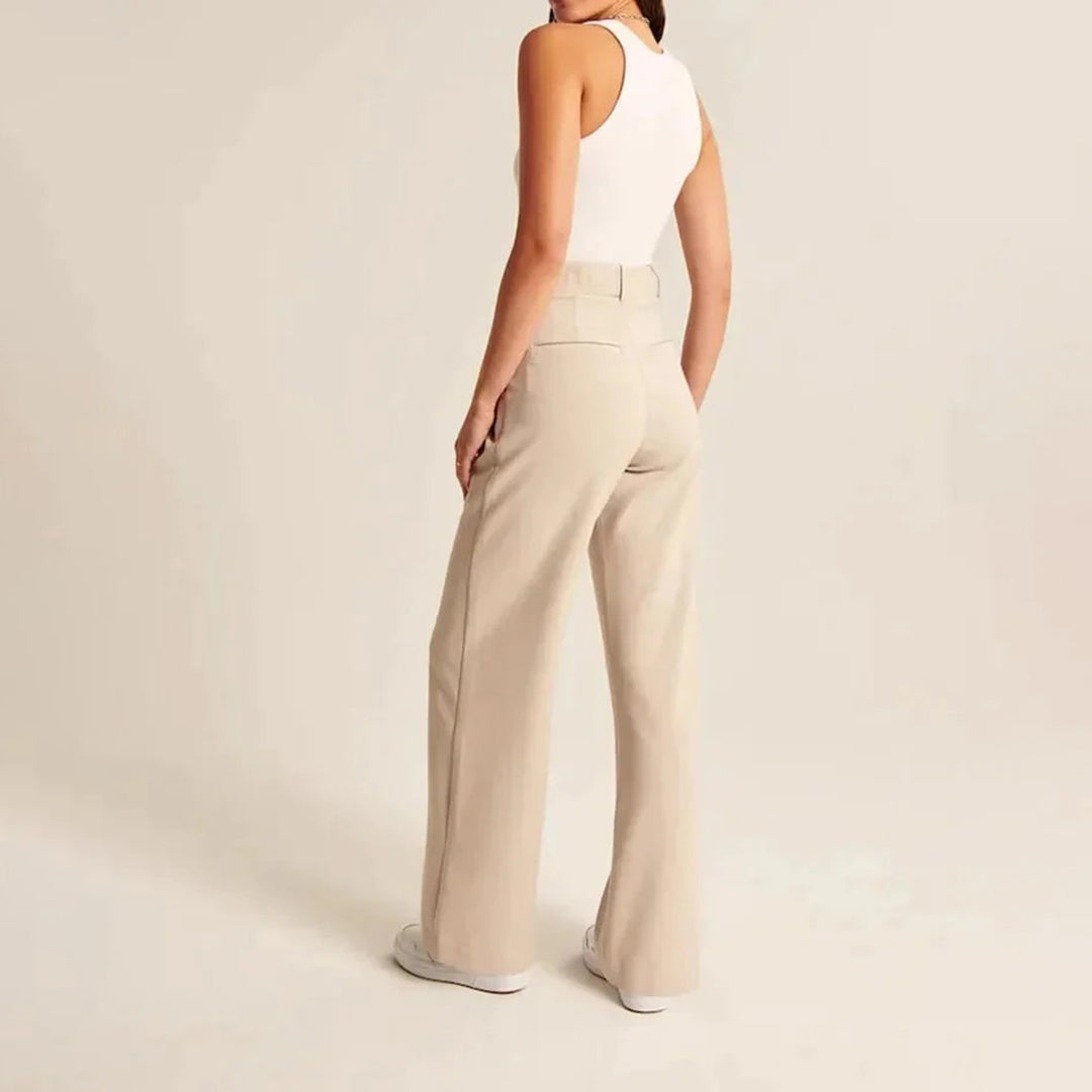 Celina – Pantalon Taille Haute