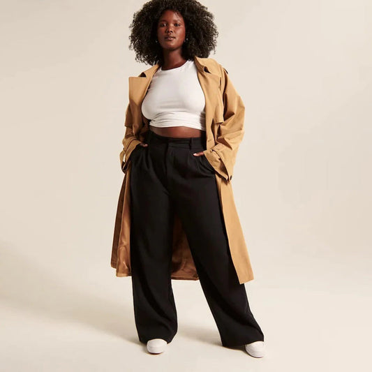 Celina – Pantalon Taille Haute