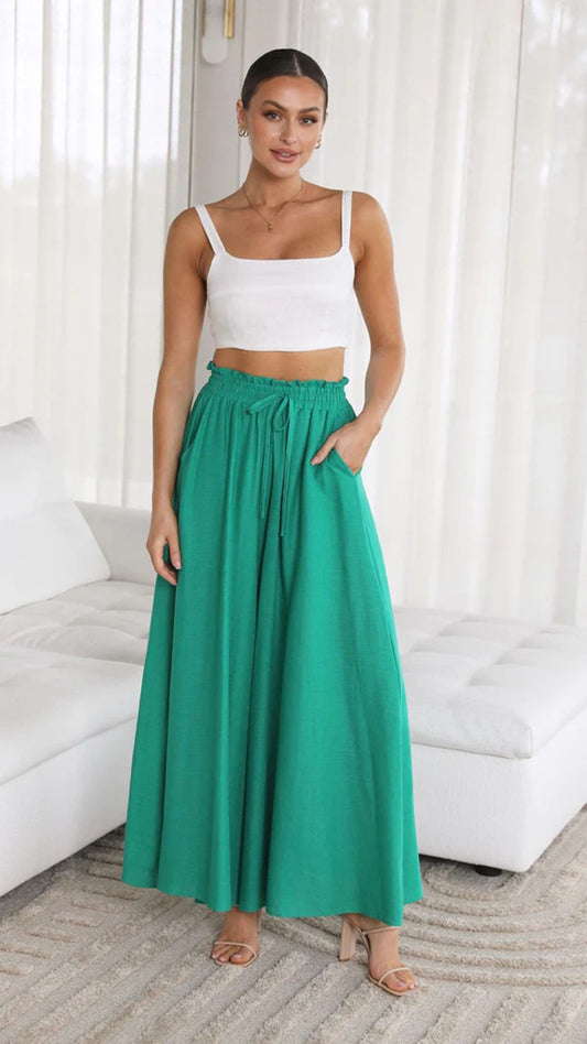 Annette – Pantalon Ample Élégant
